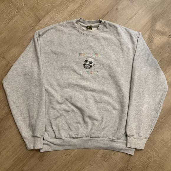 Aries WunderWorld Journey 2 The Sun Tour Album Sweatshirt Men's Large L Gray - Picture 1 of 7